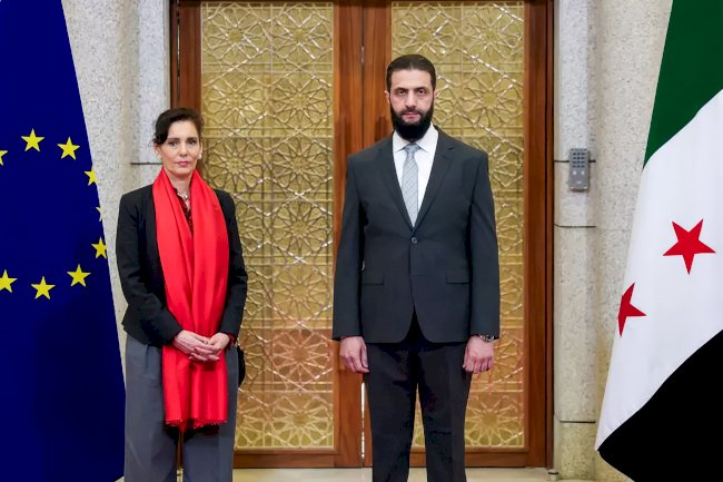 AB Komiseri Hadja Lahbib ilk kez Suriye’yi ziyaret etti 235 milyon avro destek paketi açıklandı