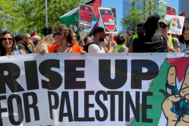 20.000 Kişi Brüksel'de Filistin için yürüdü: “Soykırıma sessiz kalmayın”