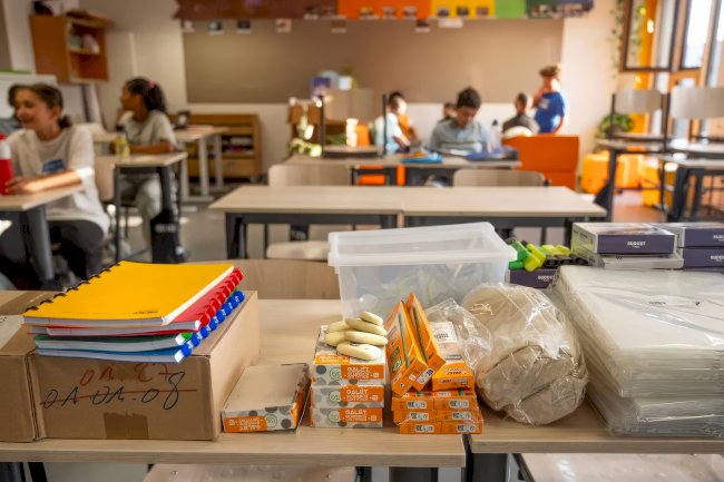 Brüksel’deki okuldan Filistinli öğrenciler için anlamlı destek: Her sınıfta boş bir sandalye