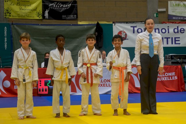 Minik judocu Abdülhakim Yağar, Belçika’daki turnuvada gümüş madalya kazandı