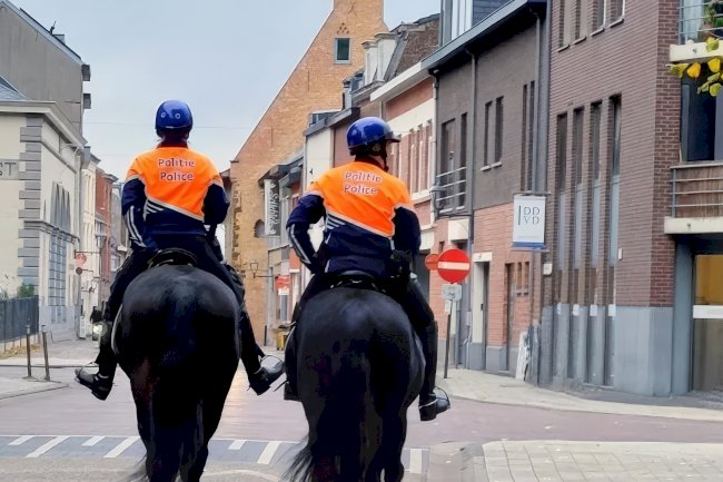 Belçika’da hırsızlıkla mücadelede yeni dönem: Diest ve Scherpenheuvel-Zichem’de atlı polis devriyeleri başlıyor
