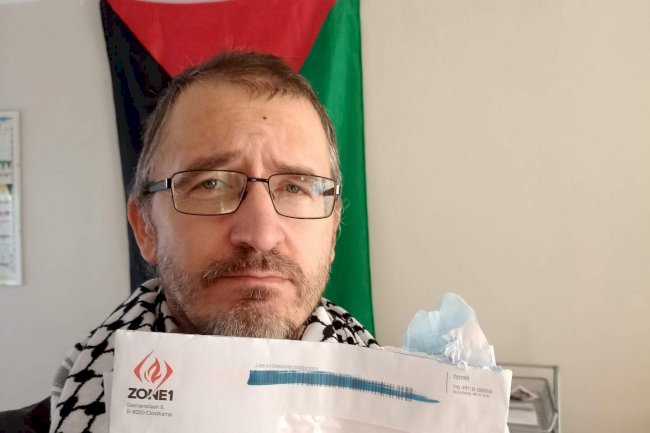 Barış aktivisti tebeşir protestosundan 20 bin Euro ceza aldı: "Saf Taciz"