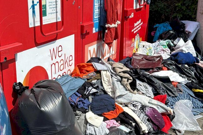 Schelle Belediyesi, giysi konteynerlerini izinsiz kaldırmaktan içişleri ajansı tarafından kınandı