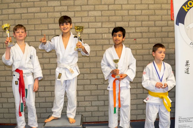 Minik judocu Abdülhakim Yağar Purmerend’de altınla parladı