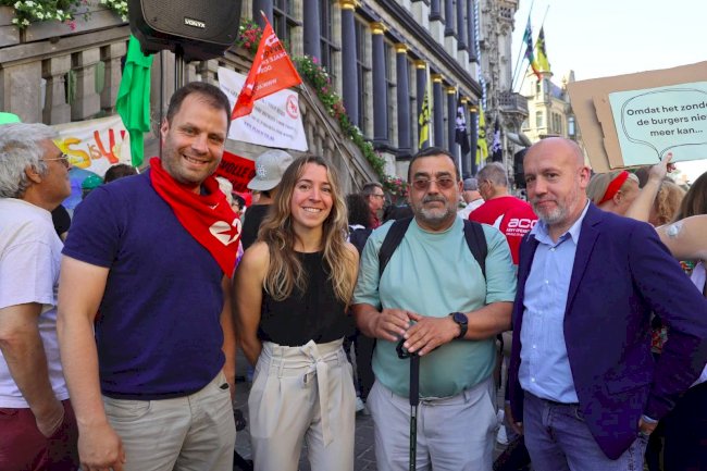 Gent’te asosyal kesintilere tepki büyüyor “Başımız önde gitmiyoruz, mücadele devam edecek”