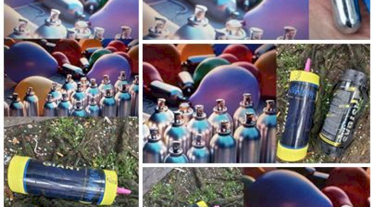 Brüksel'de gülme gazı patlaması 20 ton şişe toplandı