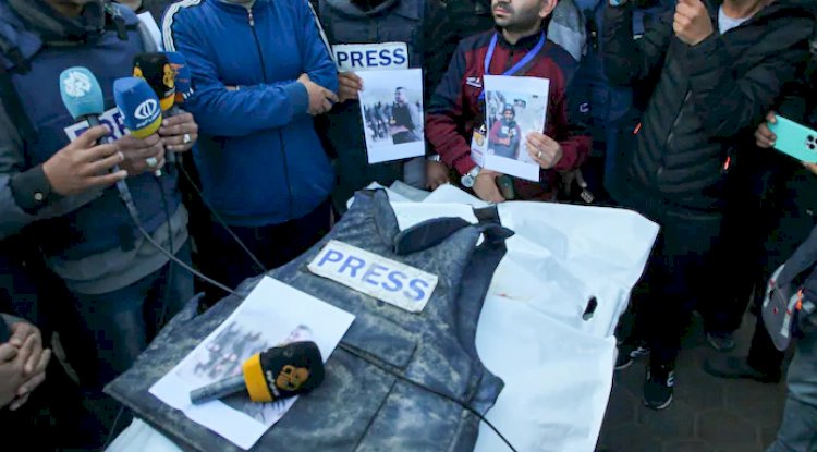 2024’te 122 Gazeteci öldü, Filistin çatışmalarında en fazla can kaybı