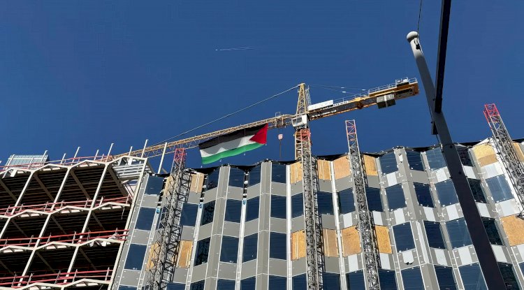 Brüksel, Gazze için ‘Kırmızı Hat’ eylemiyle yine kızıla boyandı: “İsrail’e yaptırım istiyoruz”