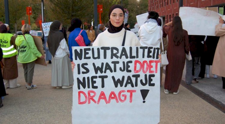 BKZ belediyesinde başörtüsü yasağı protestosu: “Müslüman olduğumuz için ikinci sınıf muamelesi görüyoruz”