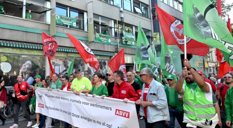 Belçika'da sosyal haklar için kritik eylem: Sendikalar 24-26 Kasım’da üç günlük grev duyurdu