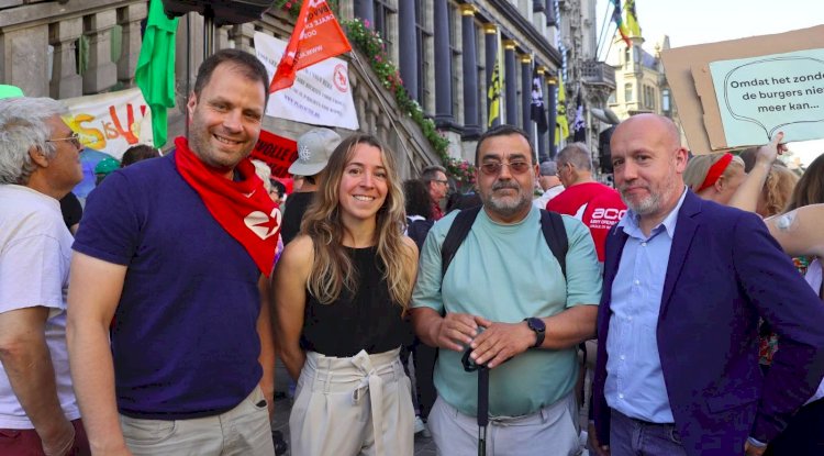 Gent’te asosyal kesintilere tepki büyüyor “Başımız önde gitmiyoruz, mücadele devam edecek”