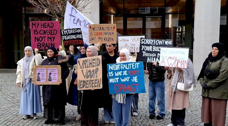 Gent camileri, eyalet okullarındaki başörtüsü yasağını Danıştay’a taşıyor “Hukuki mücadelemiz sürecek”