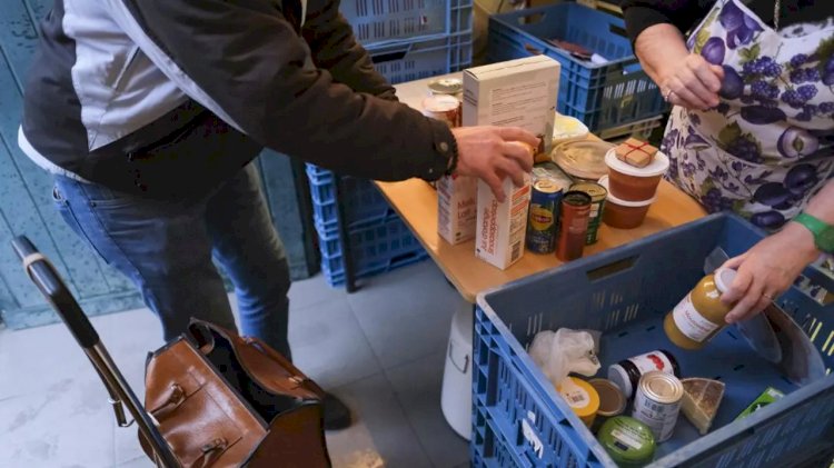 Gıda bankaları talebi Belçika'da düşüş ve yeni çalışmalar