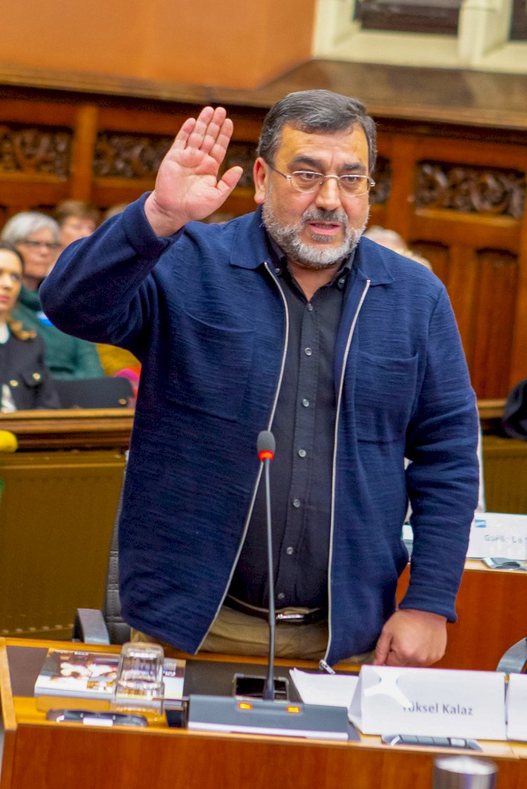 Yüksel Kalaz, Gent Belediye Meclisi’nde ikinci dönemine başladı