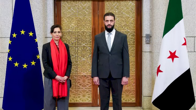 AB Komiseri Hadja Lahbib ilk kez Suriye’yi ziyaret etti 235 milyon avro destek paketi açıklandı