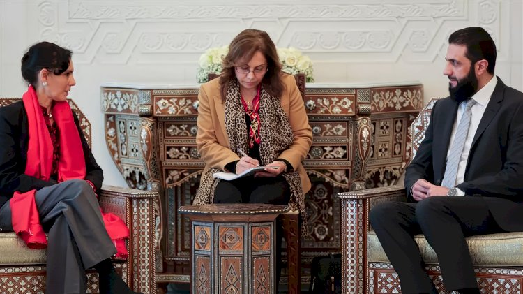 AB Komiseri Hadja Lahbib ilk kez Suriye’yi ziyaret etti 235 milyon avro destek paketi açıklandı