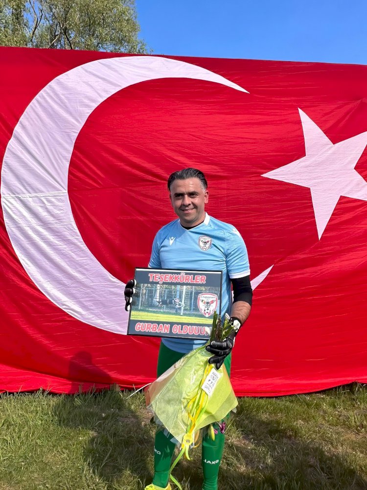 Anvers Türkspor’da duygusal veda: Kaleci Selim Murat yeşil sahalara elveda dedi