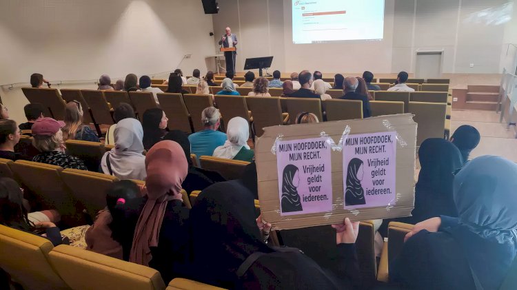 Başörtüsü yasağı Doğu Flandre'de onaylandı: Okullarda tepkiler yükseliyor