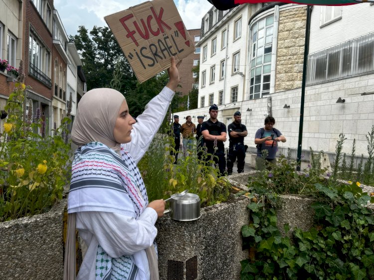 Brüksel’de 300 kişilik ‘Tencere-Tava’ Eylemi: “Gazze’deki açlığa karşı sessiz kalmayacağız”