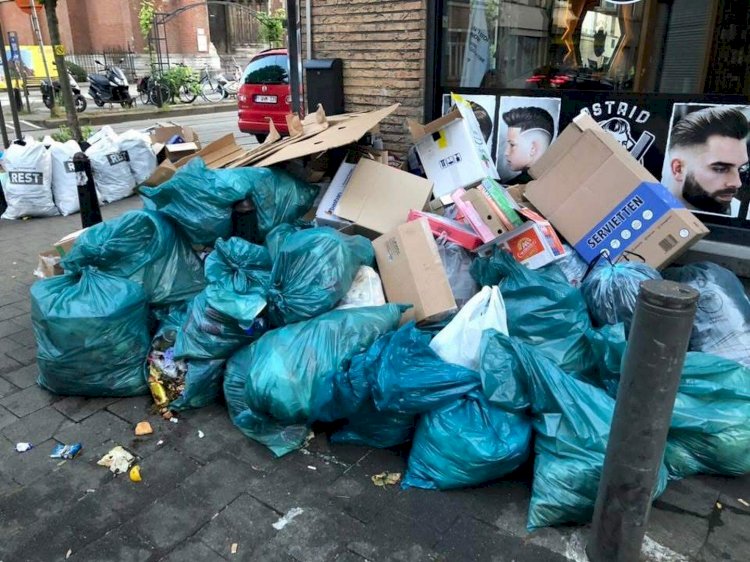 Antwerpen-Noord’ta kaçak çöp sorunu büyüyor: Belediye özel planlarla müdahale ediyor