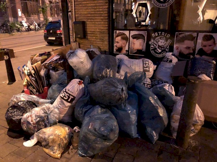 Antwerpen-Noord’ta kaçak çöp sorunu büyüyor: Belediye özel planlarla müdahale ediyor