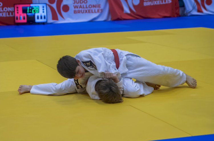 Minik judocu Abdülhakim Yağar, Belçika’daki turnuvada gümüş madalya kazandı