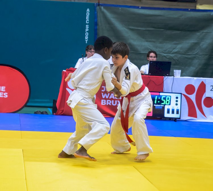 Minik judocu Abdülhakim Yağar, Belçika’daki turnuvada gümüş madalya kazandı