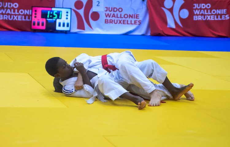 Minik judocu Abdülhakim Yağar, Belçika’daki turnuvada gümüş madalya kazandı