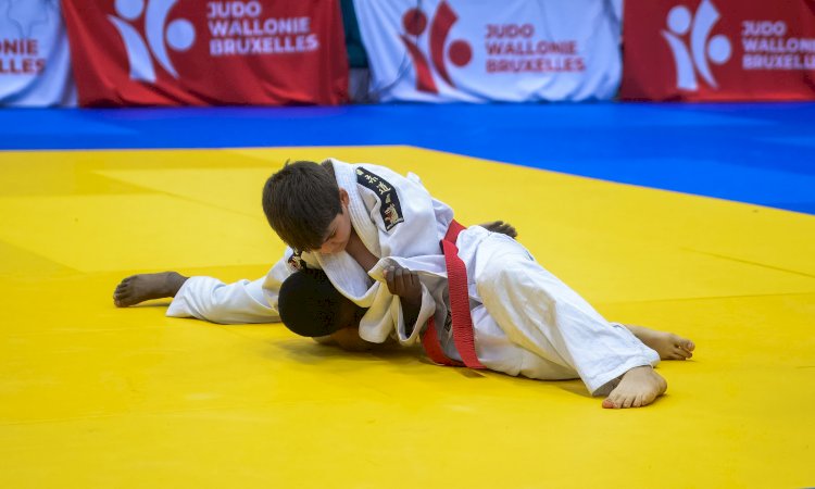 Minik judocu Abdülhakim Yağar, Belçika’daki turnuvada gümüş madalya kazandı