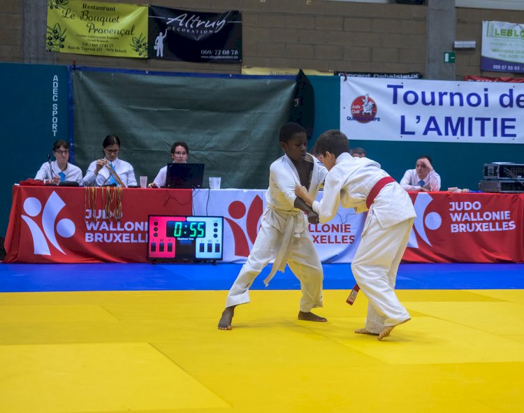 Minik judocu Abdülhakim Yağar, Belçika’daki turnuvada gümüş madalya kazandı
