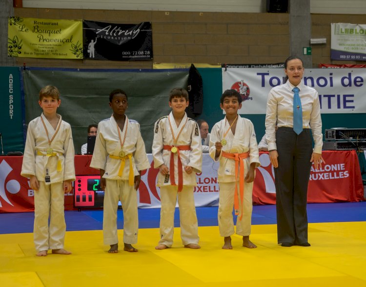 Minik judocu Abdülhakim Yağar, Belçika’daki turnuvada gümüş madalya kazandı