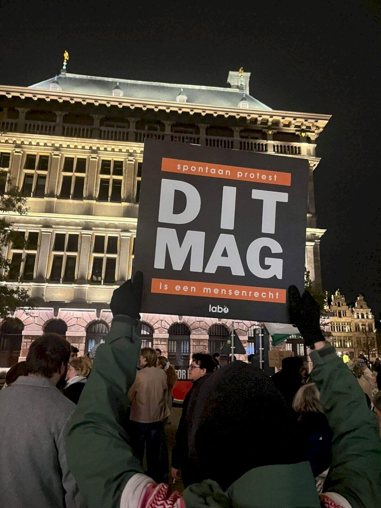 Filistin protestosuna katılan milletvekiline GAS cezası: Belçika’da tartışma büyüyor