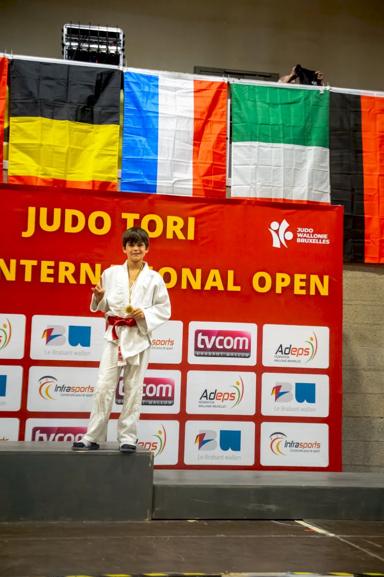 Wavre’de uluslararası judo turnuvası: Abdülhakim’den çifte altın başarı